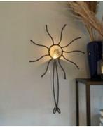 Metale wand decoratie met zon, Ophalen, Zo goed als nieuw