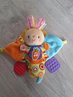 Knuffel konijntje 2 in 1 van Vtech, Ophalen of Verzenden, Nieuw, Rammelaar, Met geluid
