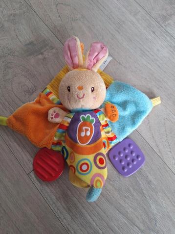 Knuffel konijntje 2 in 1 van Vtech beschikbaar voor biedingen