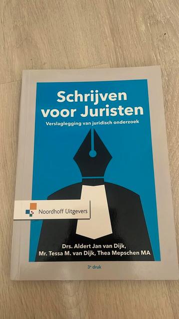 T.M. van Dijk - Schrijven voor Juristen beschikbaar voor biedingen