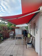 Zonnescherm 451cm (cassette) x 195cm uitval, Ophalen, Gebruikt, 150 tot 300 cm, 250 cm tot 450 cm