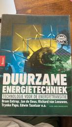 Duurzame energietechniek, Boeken, Studieboeken en Cursussen, Trynke Papa, Zo goed als nieuw, Beta, HBO