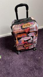 handbagagekoffer zgan met codeslot en vrolijke print, Hard kunststof, Minder dan 50 cm, Ophalen of Verzenden, Zo goed als nieuw