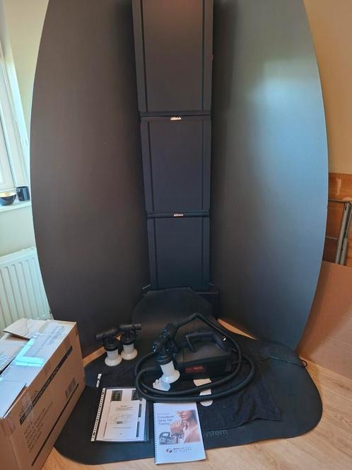 Professionele spraytane cabine en spraytane compressor, Sieraden, Tassen en Uiterlijk, Uiterlijk | Cosmetica en Make-up, Zo goed als nieuw