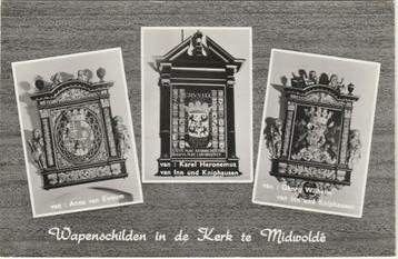 MIDWOLDE Kerk Wapenschilden beschikbaar voor biedingen