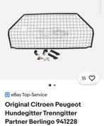 Citroen berlingo hondenrek kofferbakrek, Ophalen of Verzenden, Zo goed als nieuw