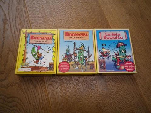 Boonanza 999 spel met 2 uitbreidingen, Hobby en Vrije tijd, Gezelschapsspellen | Bordspellen, Zo goed als nieuw, Ophalen of Verzenden