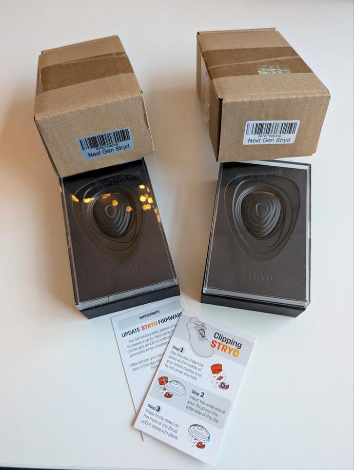 Stryd Next Gen (Duo) - Zo goed als nieuw! (evt. los), Sport en Fitness, Loopsport en Atletiek, Zo goed als nieuw, Snelheids- of Stappenmeter