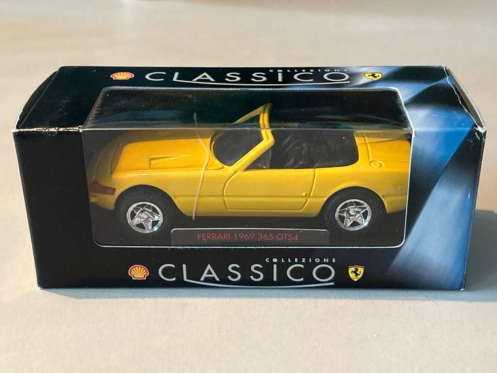 Shell Classico Ferrari 365 GTS4 1969 - Nieuw!, Hobby en Vrije tijd, Modelauto's | 1:43, Nieuw, Auto, Overige merken, Ophalen of Verzenden