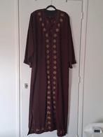 Takshita, Marokkaanse jurk bordeauxrood, Overige typen, Verzenden, Maat 46/48 (XL) of groter, Nieuw