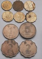 Kleine Collectie Oude Dollar Munten uit Hong Kong Azië, Postzegels en Munten, Ophalen of Verzenden