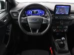 Ford Focus 1.0 EcoBoost Hybrid ST Line X | Trekhaak | Stoel, Auto's, 65 €/maand, Gebruikt, Blauw, Origineel Nederlands
