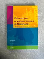 Duizend jaar openbaar bestuur in Nederland, Ophalen of Verzenden, Nieuw