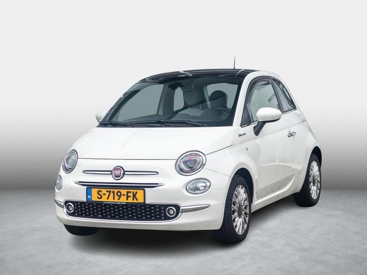 Fiat 500 Hybrid Dolcevita | Parkeersensoren achter | Climate, Auto's, Fiat, Bedrijf, Te koop, ABS, Airbags, Airconditioning, Alarm