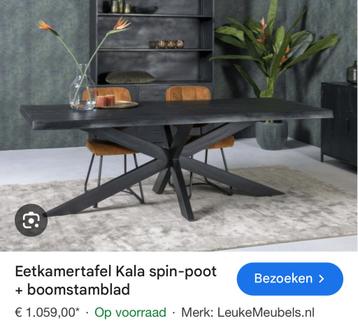 Eetkamertafel Kala - TNO living 1 jaar oud €125 beschikbaar voor biedingen