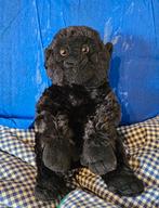WnF wereld natuurfonds zwarte aap gorilla knuffel 25 cm, Ophalen of Verzenden, Zo goed als nieuw, Overige typen