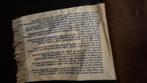Schapenleer leren stoel vintage, Ophalen