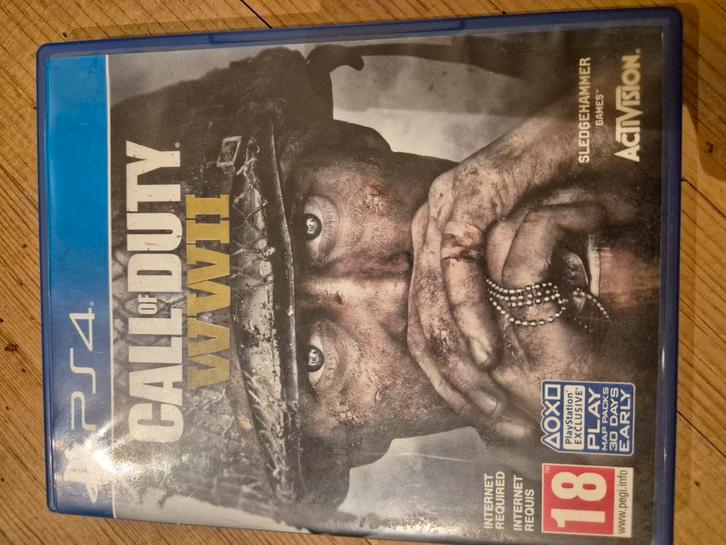Call of Duty: WWII (PS4), Spelcomputers en Games, Games | Sony PlayStation 4, Zo goed als nieuw, Overige genres, 1 speler, Vanaf 18 jaar