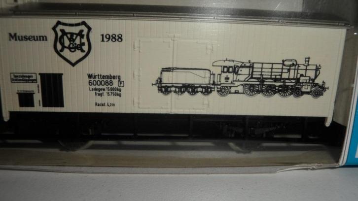 Mooie Museum wagon uit 1988(verzamel object) 87702, Hobby en Vrije tijd, Modeltreinen | H0, Nieuw, Wagon, Wisselstroom, Märklin