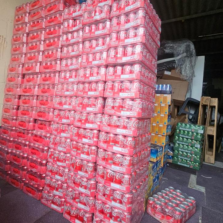 Blikjes Frisdrank 33cl, Diversen, Levensmiddelen, Ophalen