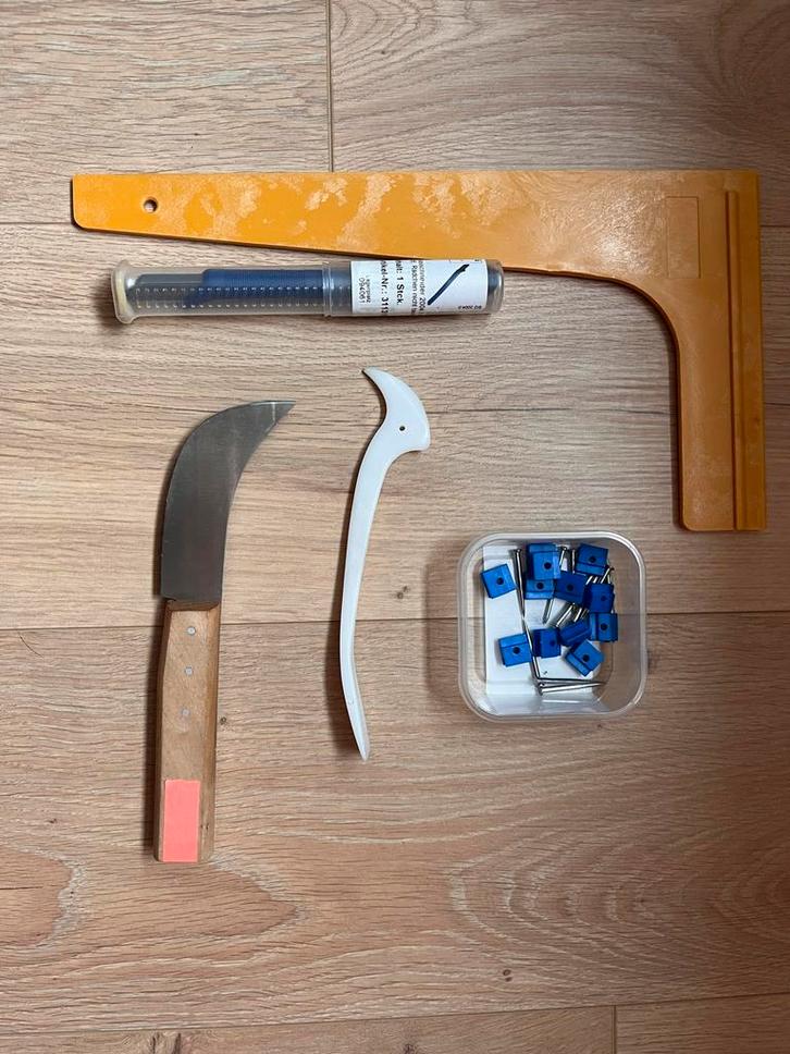Glas-in-lood gereedschap set, Doe-het-zelf en Verbouw, Gereedschap | Handgereedschap, Gebruikt, Ophalen of Verzenden