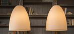 3x Formadri hanglamp bell dome kayra-calice 50 kunststof wit, Huis en Inrichting, Lampen | Hanglampen, Ophalen, Kunststof, 50 tot 75 cm