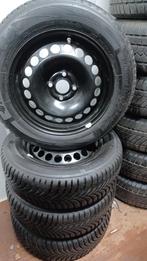 Winterbanden opel corsa d e adam 185 65 15 tpms 4x100 velgen, Auto-onderdelen, Banden en Velgen, Ophalen, 15 inch, Banden en Velgen