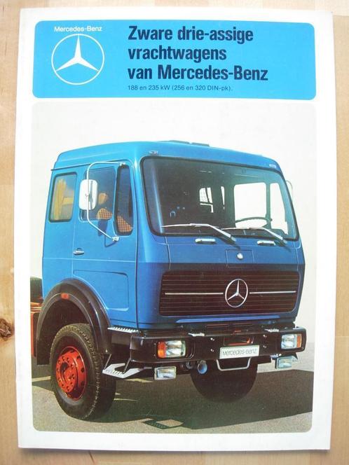Mercedes Zware Bakagen Brochure 1977 - 2226 t/m 2632, Boeken, Auto's | Folders en Tijdschriften, Zo goed als nieuw, Mercedes, Ophalen