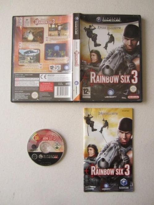 Rainbow 6 Six 3 Nintendo Gamecube, Spelcomputers en Games, Games | Nintendo GameCube, Zo goed als nieuw, Shooter, 1 speler, Ophalen of Verzenden
