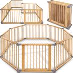 Box grondbox afscherming veiligheidshek hout GRATIS BEZORGD!, Kinderen en Baby's, Boxen, Verzenden, Nieuw, Overige vormen