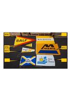 Vlaggen scheepsrederijen, Ophalen of Verzenden, Zo goed als nieuw