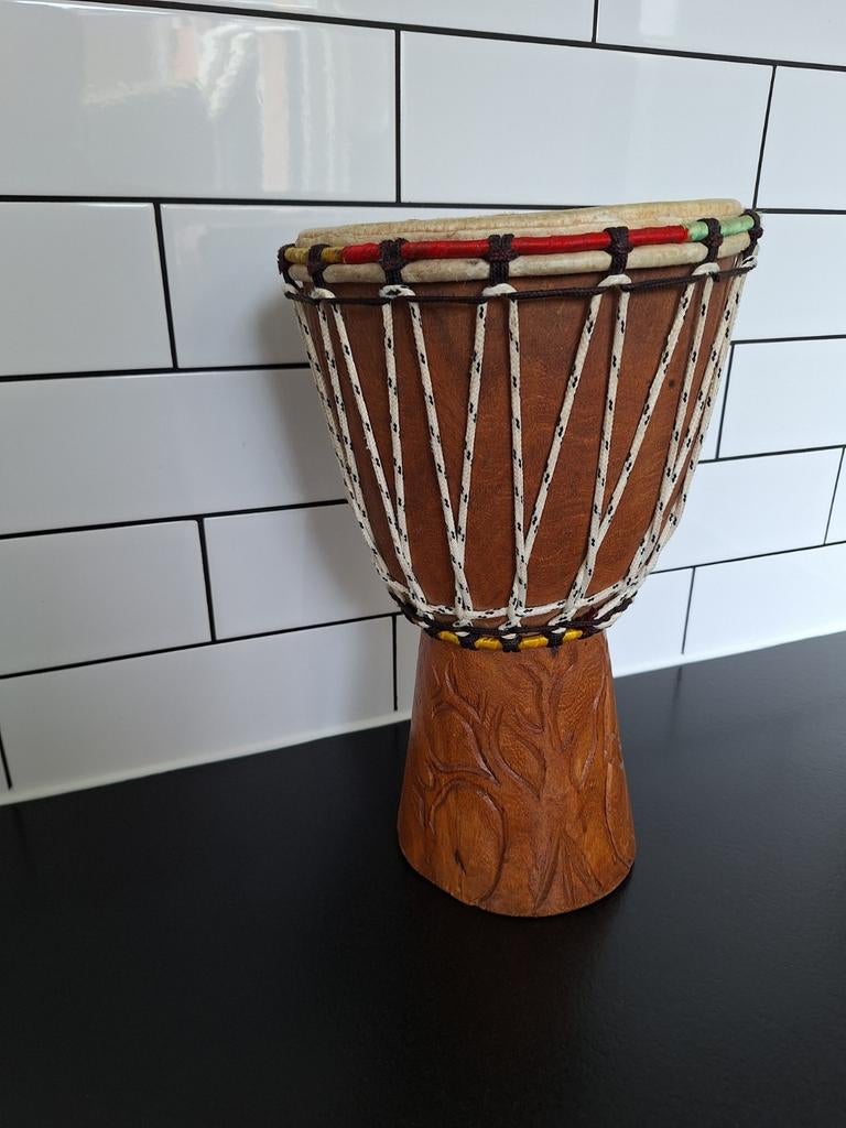 Djembe Trommel, Muziek en Instrumenten, Percussie, Gebruikt, Trommel, Ophalen of Verzenden