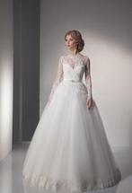 trouwjurk Grote maat trouwjurk maat 48 50 52 54 56, Ophalen of Verzenden, Nieuw, Trouwjurk