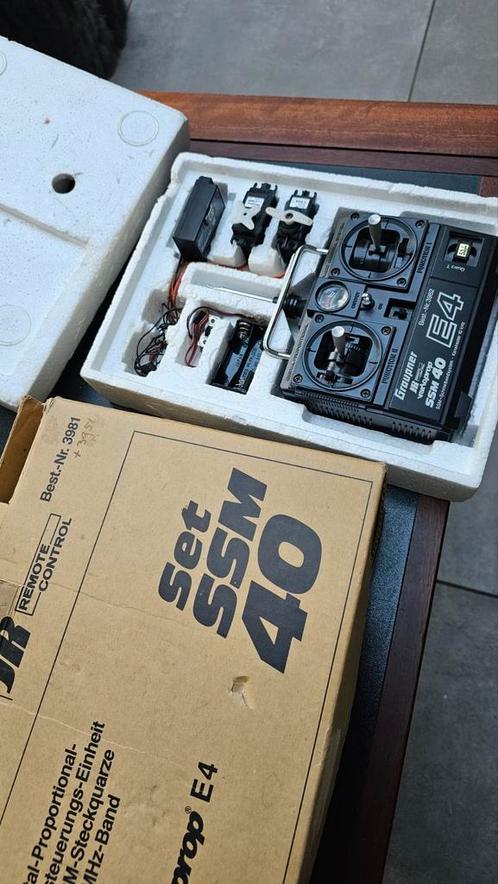 Graupner  SSM 40 afstandsbedieningsset, Hobby en Vrije tijd, Modelbouw | Radiografisch | Overige, Zo goed als nieuw, Ophalen of Verzenden