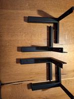 4 Stalen pootjes voor salontafel of kast nieuw 15 cm hoog, Huis en Inrichting, Tafelonderdelen, 50 tot 100 cm, Nieuw, Ophalen of Verzenden