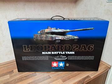Tamiya 1/16 Leopard 2A6 Volledige optie-editie 56020 NIEUW.. beschikbaar voor biedingen