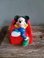 Disney mickey mouse spaarpot, Ophalen of Verzenden, Mickey Mouse, Gebruikt, Beeldje of Figuurtje