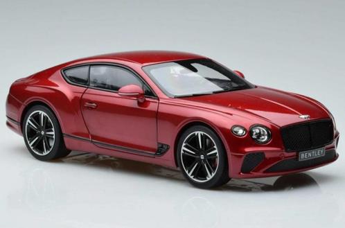 Bentley Continental GT 2018 Candy Rood 1/18 NOREV ref 182788, Hobby en Vrije tijd, Modelauto's | 1:18, Nieuw, Auto, Norev, Verzenden
