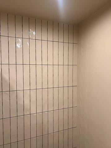 NIEUW : Beige wandtegels langwerpig badkamer 7,5 x 30 cm beschikbaar voor biedingen