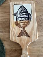 Duro Ceramics Portugese serveer plank met vis, Ophalen of Verzenden, Gebruikt