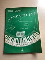 Steeds beter door Folk Dean deel 2 voor piano, Muziek en Instrumenten, Bladmuziek, Ophalen of Verzenden, Gebruikt, Les of Cursus