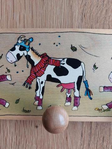 Kapstok hout koeien houten kinderkapstokje nieuw beschikbaar voor biedingen
