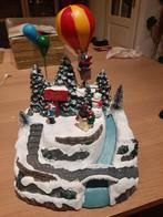 kerst tafereel ketstdorp miniatuur, Ophalen of Verzenden, Zo goed als nieuw