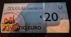 Douglas Dinerbon €20.00, Tickets en Kaartjes, Kortingen en Cadeaubonnen