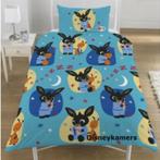 Bing Konijn Dekbedovertrek 135 x 200 cm - Dubbelzijdig, Dekbedovertrek, Nieuw, Ophalen of Verzenden, Jongetje of Meisje