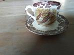 ROYAL WORCESTER PALISSY GAME SERIES, kop en schotel, Antiek en Kunst, Antiek | Servies los, Ophalen of Verzenden