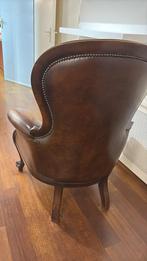 Mooie Chesterfield Stoel in Goede Conditie, Ophalen of Verzenden