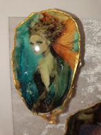 Oesterschelpen Zeemeerminnen decoupage, Ophalen of Verzenden, Nieuw