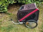 Honden Fietskar, Fietsen en Brommers, Fietsaccessoires | Aanhangers en Karren, Gebruikt, Opvouwbaar, Doggyride, 20 tot 40 kg