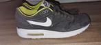 Nike Air Max 1 Black Denim Maat 46, Kleding | Heren, Schoenen, Zwart, Nike, Ophalen of Verzenden, Sneakers of Gympen